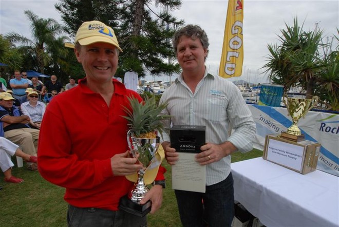 Lew Perrins Italian Job and Ross O'Reilly - Club Marine Brisbane to Keppel Tropical Yacht Race © Suellen Hurling